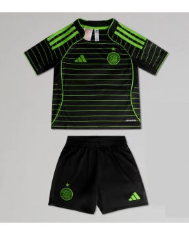 Billige Fotballdrakt Celtic Replika Bortedraktsett Barn 2025-26 Kortermet (med bukser)